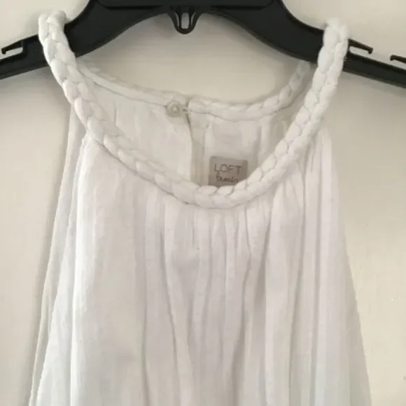 NWOT Loft Halter Rope Maxi Dress Size XL - Picture 5 of 6